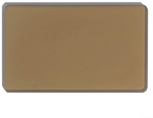 Cristal de puerta para estufa de barbacoa de leña al aire libre, resistente a altas temperaturas, evita incendios (marrón (160 x 265 mm)