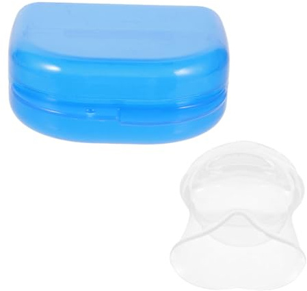 Tapón para Ronquidos Mini de Silicona y Plástico, Dispositivo | No Roncar, Cubierta de Lengua Miniatura, Retenedor de Lengua para Dormir, Antirronquidos