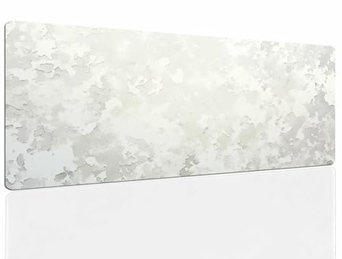 Tapis de Souris Silver, Tapis Souris XXL, 1200x600x4mm Tapis de Bureau Gaming AntidéRapant, Tapis Bureau étanche, sous-Main pour Clavier et Souris, Mouse Pad Mat, pour Gamer, Ordinateur, Pc 1103