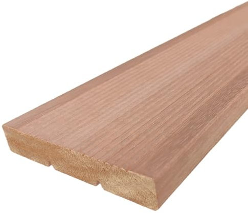 Generico Pavimento Legno x Esterno Decking in Red Grandis Listone da 21 x 120 x 2000 mm