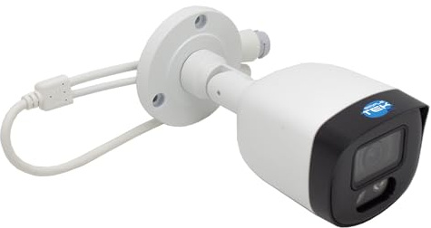 SIMPLETEK - Telecamera di sicurezza IP PoE 8 MP, 4K 3840x2160, visione notturna a colori, Ethernet RJ-45, RTSP/FTPDHCP/NTP/UPnP