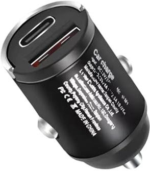 66W Zigarettenanzünder, USB-C Kfz-Ladegerät 66W Car Charger Ladegerät Unsichtbar Super Mini Zigarettenanzünder USB Adapter Kompatibel Mit Die meisten Marken