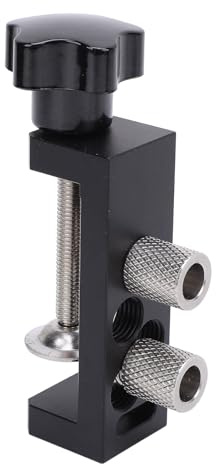 AUNMAS Plantilla de Perforación de Perfiles de Aluminio, Herramienta para Perfiles de Aluminio de la Serie 20 30 40, Mejora la Precisión de Perforación para Aficionados Al Bricolaje y Profesionales