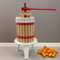 KuKoo – – Pressoir à Fruits Traditionnel 18 Litres Chêne Préparation Moût Fabrication Jus de Fruit, Vins & Cidres