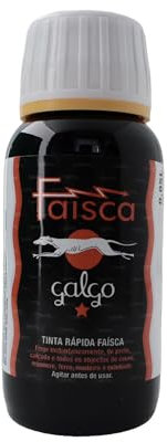 Tinte Negro para Zapatos y Cuero 50ml | Tinte de Secado Rapido Ideal para Restauración de Calzado, Sofás, Chaquetas Volantes y Asientos y Productos de Cuero en General