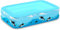 Piscine Enfant,Piscine Gonflable Carré,Pataugeoire Piscine Bebe,Extérieur Été Pataugeoire pour Famille Jardin,Gonflable Jouets Aquatiques pour Enfants Intérieur et Extérieur