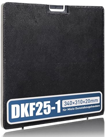 Activated Carbon Filter Cooker Hood for Miele DKF 25-1/9972550 / 4002515523056 Compatible with DA 6096 W/DA 60x6 W/DA 6796 W/DA 6086 W/DA 6996 W