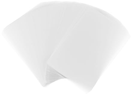 iplusmile 400 Fogli Di Pellicola Laminazione 3x5 Pollici Resistente Allo Sbiadimento Per Foto Documenti Carta Protettiva Trasparente Uso Domestico e Ufficio