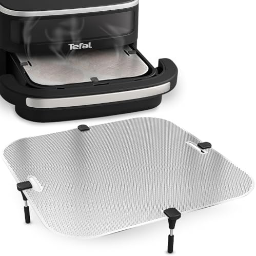 ZauberFry Spritzschutz, Effektiver Edelstahl Fettspritzschutz kompatibel mit Tefal Easy Fry XL Surface Heißluftfritteuse, Zubehör, Schutz für Heizspirale und Ventilator | Effektiver Edelstahl Fettspritzschutz, Zubehör, Schutz für Heizspirale und Ventilator