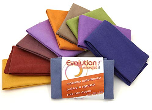 Cotton & Color Panno Microfibra Multiuso, Tinta Unita, 44 x 44