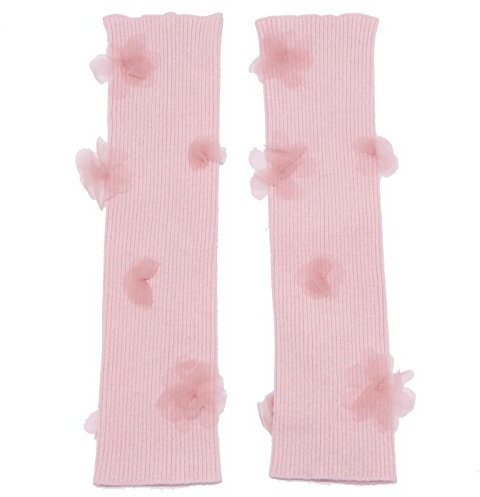 SIMONETTA 1244W manicotti bimba pink wool arm warmer girl kid [II]