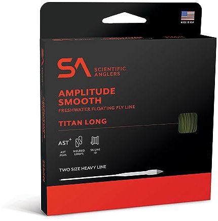 Scientific Anglers SA Smooth Amplitude Titan-Fliegenschnur, lang, WF7F