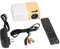 Voluxe Projecteur LED, projecteur Pratique 1080P, Jeux de Films Pratiques pour Le(U.S. Standard (110V-240V))