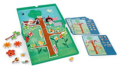 SCRATCH 276182274 Magnetisches Lernspiel Bauernhof, 1 Spieler, für Kinder ab 4 Jahren