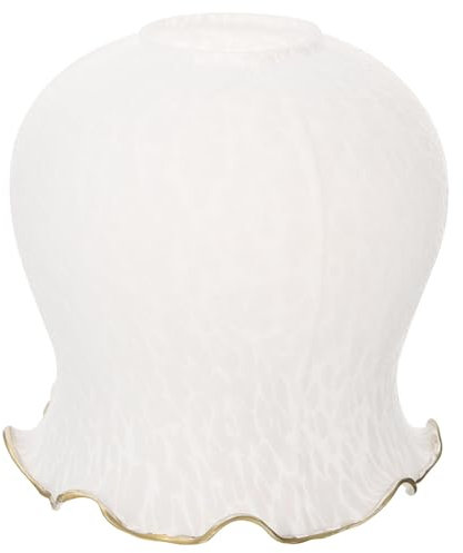 Kichvoe Glass Lamp Shade Accessory for Pendant Light Unique Decorative Replacement Shade Easy Installation Glass Material for Living Room and Bedroom Decor