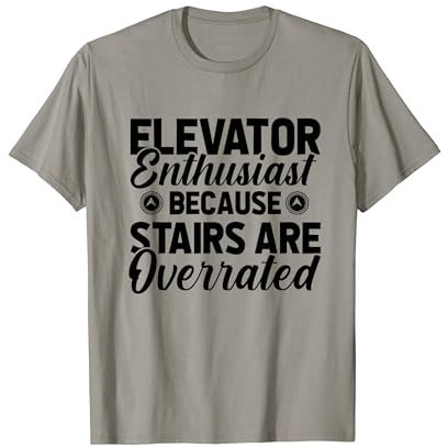 Aufzug Lift Taste - Fahrstuhl T-Shirt