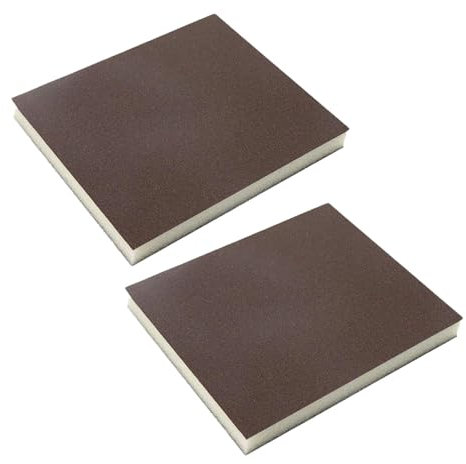 Ergonomic Sanding Foam Blocks 2pcs Fine and Coarse Surfaces Suitable for Crafting DIYer Projects Home Improvements Task