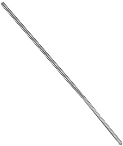 uxcell Escariador de mandril de 1 mm H7 de carburo sólido, 3 flautas rectas, herramienta de fresado de vástago recto para escariado de agujeros de madera y metal