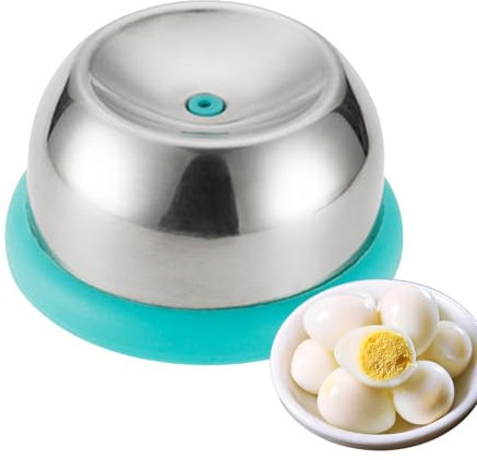 Semi-Automatic Egg Piercer | Safety & Easy Kitchen Pricker | Egg Shells Pinhole Beater | Egg Hole Puncher | Stainless Steel Egg Piercer | Egg Pricker & Opener for Soft or Hard Boiled Eggs