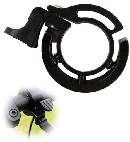 Fahrradklingel Laut & Hell – Klingel Fahrrad für Mountainbike, Rennrad & Citybike – Innovative Fahrrad Klingel wie Knog Oi – Aluminiumlegierung, 100dB Lenkerklingel