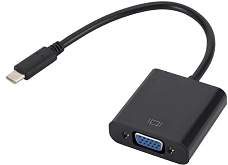 GALPADA USB Type C to Vga Adapter Cable Converter for Tv Projector and Monitor Vga Connector for Laptop Use