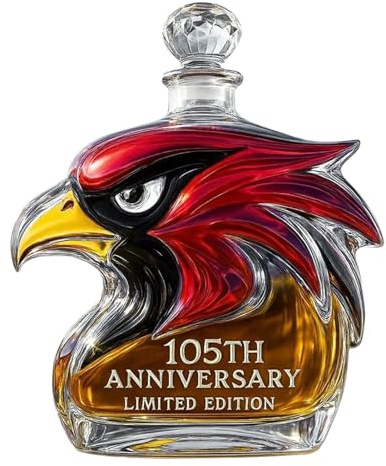 Decantador De Licor - Decantador De Whisky Divertido Con Cabeza De Águila - Accesorios De Bar Garrafa Decorativa Para Hombres Fanáticos Del Deporte Champagne Cóctel Vodka Boda Regalo