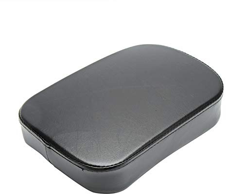 Siège de moto, Qiilu Pillion Pad, coussin de siège universel pour moto coussin de siège arrière selle passager avec 8 ventouses