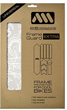 All Mountain Style AMS High Impact Rahmenschutz extra halbtransparent - schützt Ihr Fahrrad vor Kratzern und Dellen