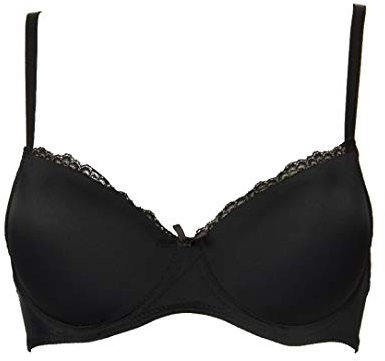 Reggiseno Imbottito Donna con Ferretto GMV GIAN Marco Venturi Articolo G9200A Bacio, Nero Nero, 3 - Terza (IT 3 EU 75 F 90 UK 34)