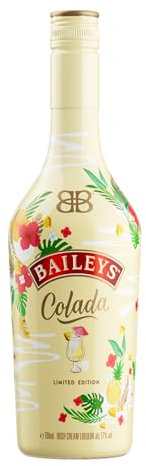 Baileys Colada | Original Irish Cream Likör | Limitierte Edition Rezept mit köstlich neuem Geschmack | DER Tropenhit auf Eis oder im Cocktail | 17% vol | 700ml Einzelflasche