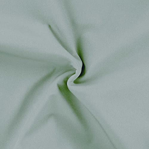 Softshell, Mint hell, unifarben als Meterware zum Nähen, 50 cm