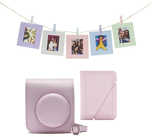 INSTAX mini 12 acessory kit, Camera case, Photo Album, Hanging Cards and pegs