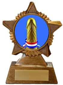 Dick Award Trophy Premier Star Antique Gold 120mm Heavy Resin Loser last Place Adult Humour Fun Free Engraving -troshow1