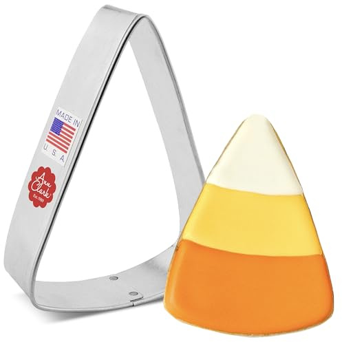 Triangle Wedge Cookie Cutter, 3.68 Made in USA by Ann Clark Cookie Cutters