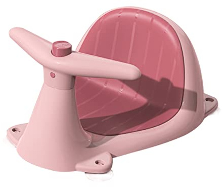 TOYANDONA 1Stk kinderbadesitz Zubehör für die Babyparty Babybadestuhl mit weicher Auflage badewannensitz Badesitz für Babys kreativer für Neugeborene tpe Rosa