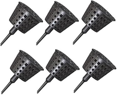 Caja de Fertilización para Bonsái de Plástico Negro 50 Piezas | Uso en Jardinería, Portátil y Fácil de Usar, Formato para Orquídeas y Plantas Pequeñas