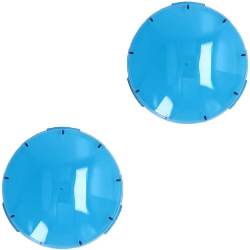 Yardwe 2st Schwimmbadbeleuchtung Led-leuchten, Die Schweben Kinderbeckenabdeckung Brunnen Luft Schwimmende Lichter Für Den Pool Solar-teelichter Im Freien Weißglühend Teil Nebel PVC Blue