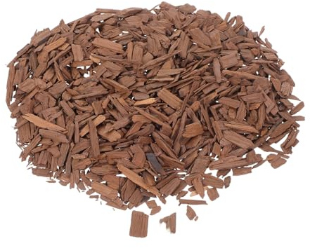 Warmhm 100g Scaglie di Rovere Francese Tostate per Vino e BBQ | Accessori Grappa, Chips per Affumicatura Bbq e Home Brewing, Note Fruttate Leggere