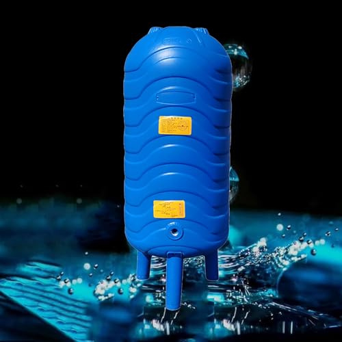 15 26 31 39 52 66 80 92 105 118 132 Gallon PE Pressurized Water Tank，Well Pressure Tank Kit，Pressure Tank for Well Pump/Sprinkler System(100L/26.4Gal)
