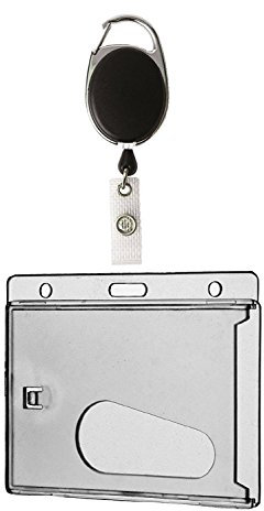 Waizmann.IDeaS® 1x Ausweis-Set Ausweisset - Ausweisjojo Jojo Zipper Kartenhalter - Kartenhülle Ausweis Hülle querformat & hochformat Daumenschub GROSSE FARBAUSWAHL