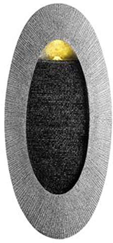 Fontaine extérieure Murale Effet grès avec LED Gris foncé - Jardideco