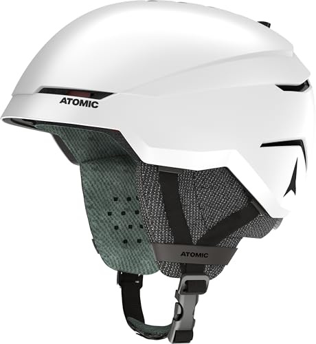 Atomic, Casco da Sci per la Pista, Unisex, Savor, Taglia M (55-59 cm), Bianco, AN5005692M