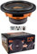 1 subwoofer SP AUDIO SP-8CW SP8CW 20 cm 200 mm 8 diametro doppia bobina dvc 2+2 ohm 200 watt rms 400 watt max cofano bagagliaio auto car, 1 pezzo + 3 sticker omaggio