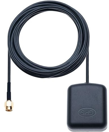 Auto-GPS-Antenne, SMA-Stecker, aktive Antenne, 3-m-Verlängerung, wasserdichtes Modul mit Magnetfuß für GPS-Navigationssystem, Armaturenbrett, Auto-DVD, Headunit Stereos