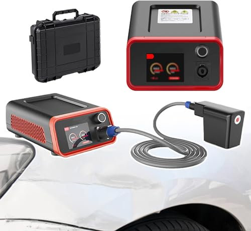 pealiritansemen Kit De Débosselage De Carrosserie Automobile, Extracteur De Bosses De Voiture, Outil De Débosselage sans Peinture en Aluminium, Puissance Et Temps Réglables