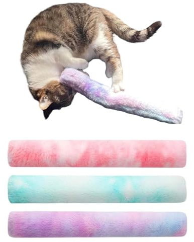 Tcnzdy 3 Stück Katzenminze Kissen, katzenspielzeug, Interaktives Katzenspielzeug, Weiches und Langlebiges Spielzeug für Katzen, Interaktion in Innenräumen Katzen Spielzeug