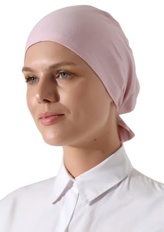 ihvan online, Hijab Kopftuch, Anti Rutsch Kopftücher Unterkappe für Frauen, Bone mit Rückbindung, Damen Muslim Hijab Cap