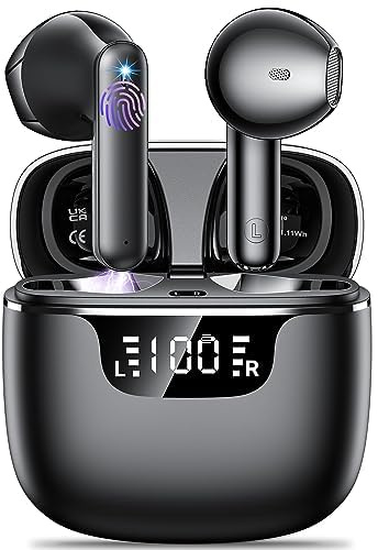 kauguo True Wireless Bluetooth Earbuds for Fitness with Powerful Sound
