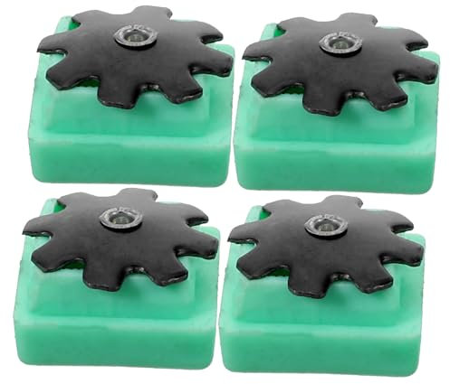 Operitacx 4pcs Renovation Horse Stool Scaffolding Pads Non-slip Furniture Pads for Table Leg Protection Scaffold Foot Covers