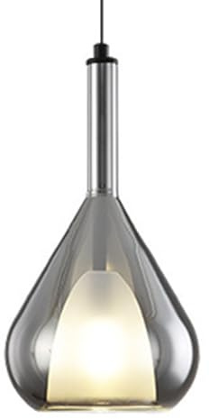 HAIDU G9 Light Source Single Head Chandelier, Creative Personality Glass Pendant Light, Ceiling Lighting Fixtures, Living Room Restaurant Bar Decoration Hanging Lamp